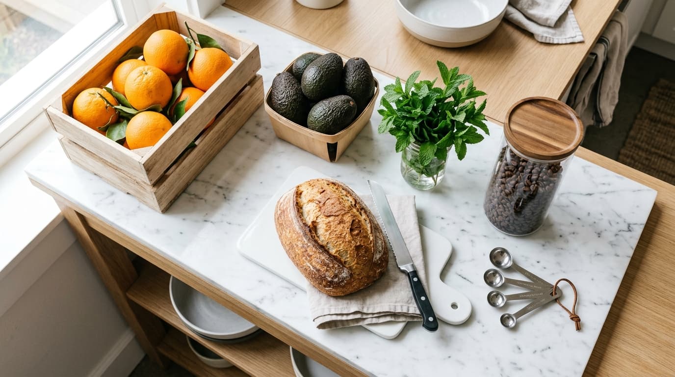 Fresh kitchen wholesale ingredients for recipe costing